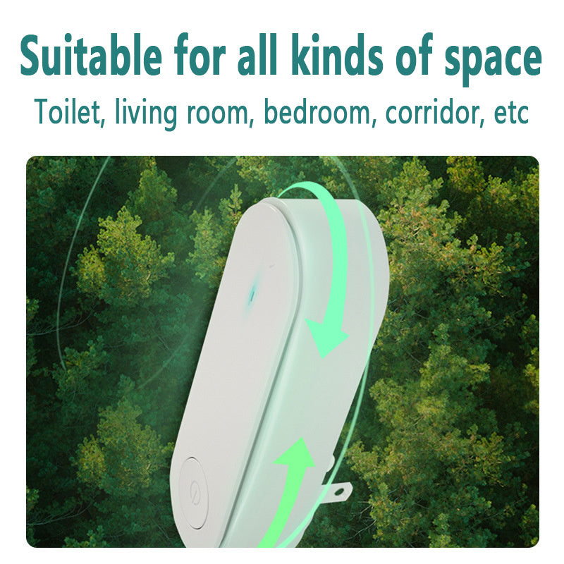 Mini Portable Anion USB Air Purifier - Quiet lionizer for Desk & Car