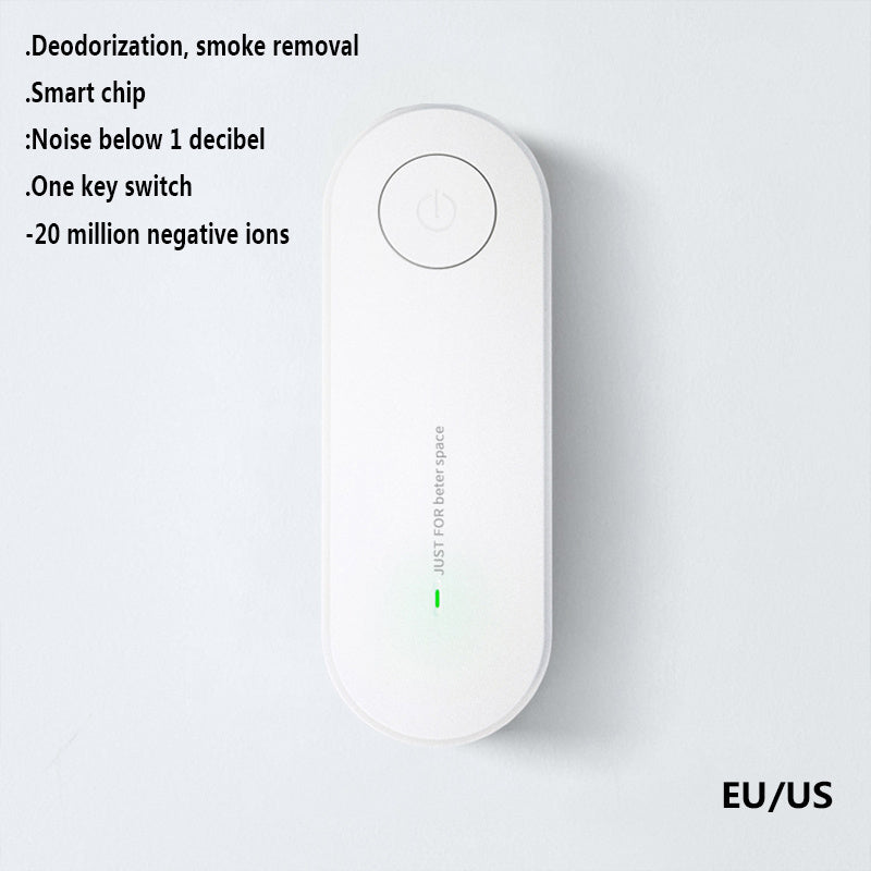 Mini Portable Anion USB Air Purifier - Quiet lionizer for Desk & Car