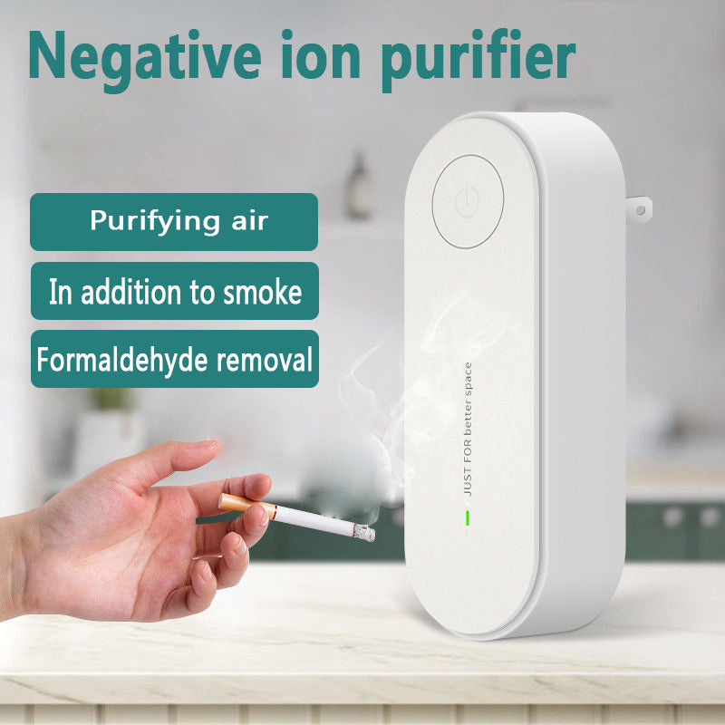 Mini Portable Anion USB Air Purifier - Quiet lionizer for Desk & Car